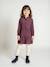 Polka Dot Dress in Cotton Gauze for Girls fir green+plum+sage green - vertbaudet enfant 