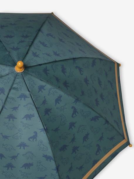 Umbrella with Dinosaur Motifs for Boys fir green+navy blue - vertbaudet enfant 