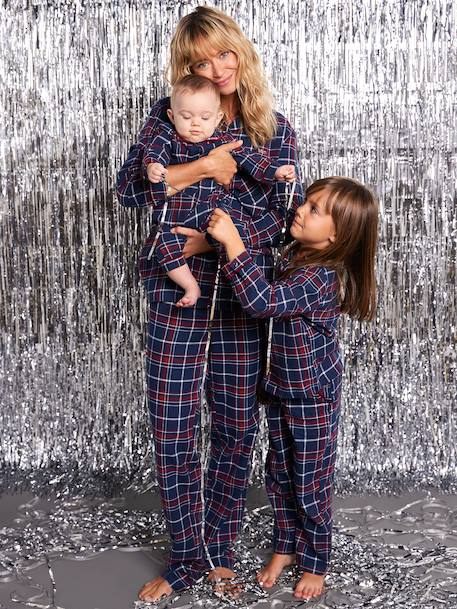 Christmas Sleepsuit, Family Capsule Collection bordeaux red - vertbaudet enfant 
