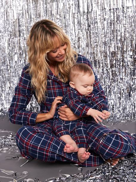Christmas Sleepsuit, Family Capsule Collection bordeaux red - vertbaudet enfant 