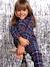 Pyjama mixte flanelle noël capsule famille bordeaux - vertbaudet enfant 